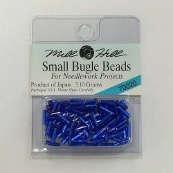 MH Bugle Beads Small- ROYAL BLUE
