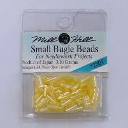 MH Bugle Beads Small- PEARL