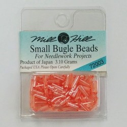 MH Bugle Beads Small- PEACH CRÈME