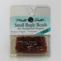 MH Bugle Beads Small- ROOT BEER