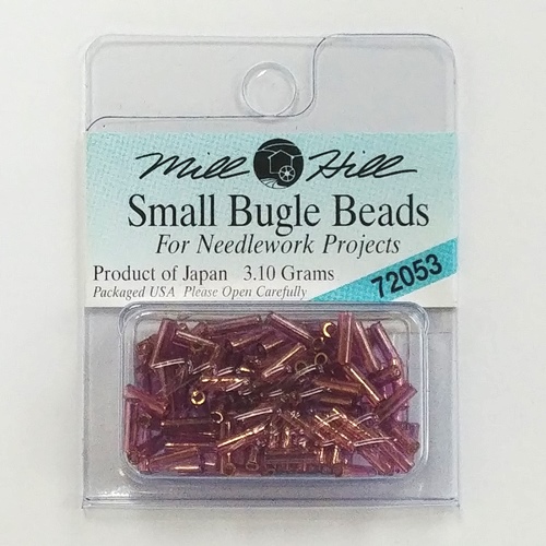 MH Bugle Beads Small- NUTMEG