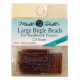 MH Bugle Beads Large - ROOT BEER