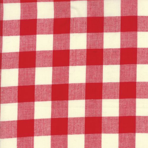 WOVEN CHECK - RED