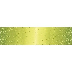 108" Wide Ombre Confetti - LIME GREEN