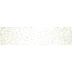 108" Wide Ombre Confetti - OFF WHITE