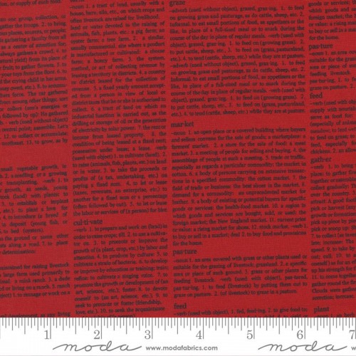 Newsprint - RED