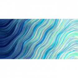 Watercolour Wave - SAPPHIRE