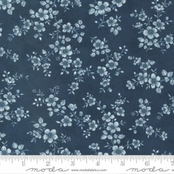 Small Flowers-NAVY