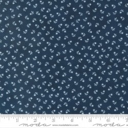 Small Stars & Leaves - NAVY