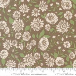 Packed Flowers - TAUPE