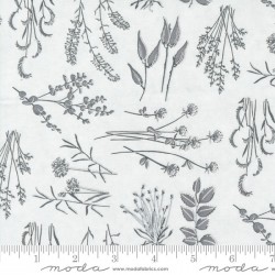 Assorted Leaves - WHITE