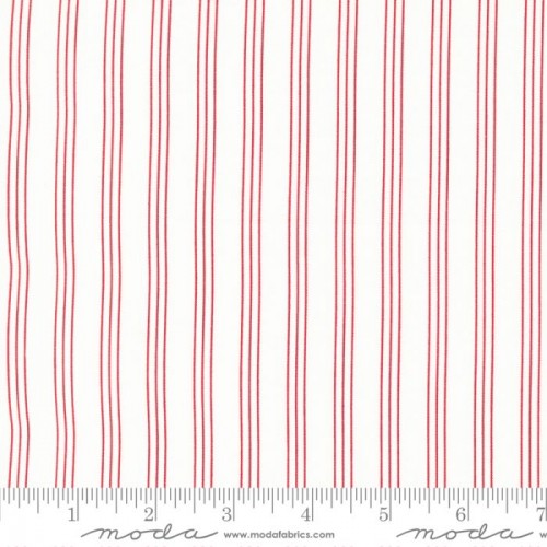 Stripes - WHITE/RED