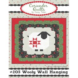 Pattern Wooly Wall Hanging