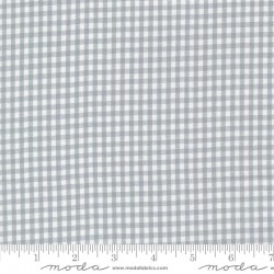 Woven Small Gingham - WHITE/GREY