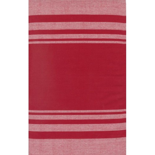 18" Towelling Stripes - RED