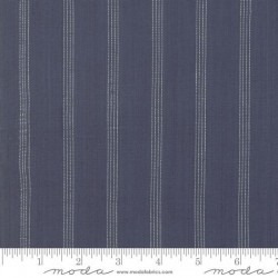 Woven Silky Plaid Stripe - NAVY