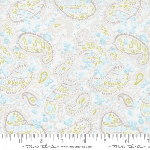 Paisley - LINEN WHITE