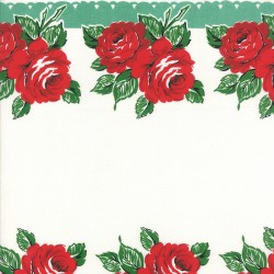 16" Cotton Toweling - RODEO ROSE