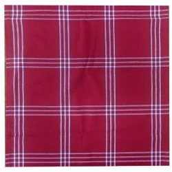 18" Cotton Toweling - RED