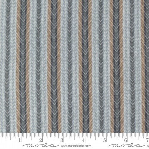 Flannel Blanket Stripe - PEWTER