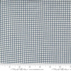 French General Woven Ginghams - Woad - PEARL