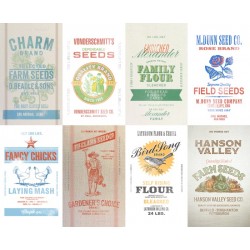 Flour Sacks Panel (36"x44") - MILK