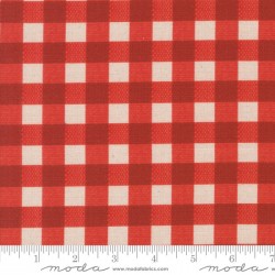 Canvas Gingham - TOMATO