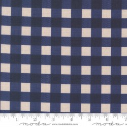 Canvas Gingham - INDIGO