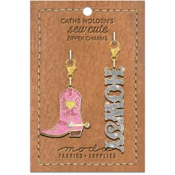 Cowboy Boot Howdy Zip Pull (3Pk)