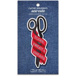 Iron On Patches Scissor (6pk)