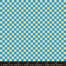 RSS - Flower Check - VINTAGE BLUE