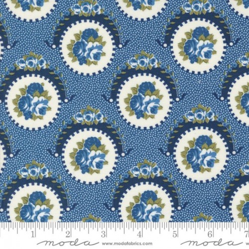 Sweet Floral - NAUTICAL BLUE