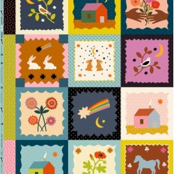 Fable Panel (81" X 44") (2.06mx1.1m)- GALAXY