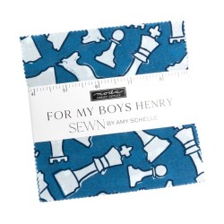 For My Boys Henry - Charm Square (5"x5")