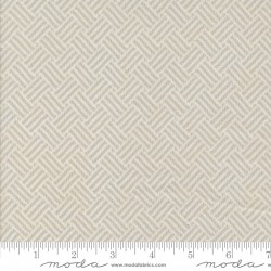 Basket Weave (Flannel) - PORCELAIN