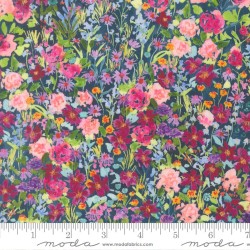 Soulstice - Garden Glitter 100% Rayon - NAVY