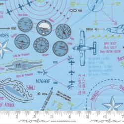 Ground School Novelty Map Text Diagrams - SKY