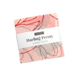 Darling Peony - Mini Charm Squares (2.5"x2.5")