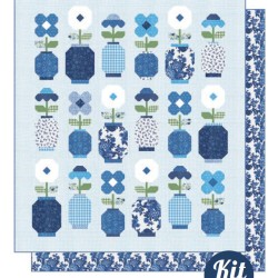Kit - BluePrint - Ginger Jars (60" x 68")