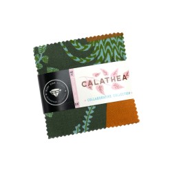 RSS - Calathea - Mini Charm Squares (2.5"x2.5")