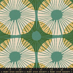 RSS - Superbloom Canvas (30/70-Linen/Cotton) - WATERCRESS