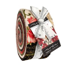 Merry Manor Metallic 2025 - Jelly Roll (2.5" Strips)