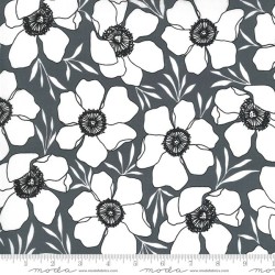 Moody Florals - GRAPHITE