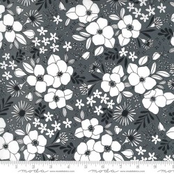 Wild Florals - GRAPHITE