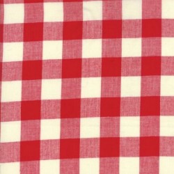 WOVEN CHECK - RED