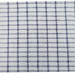 16" Cotton Toweling - BLUE/WHITE CHECK