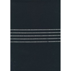 18" Cotton Toweling - BLACK