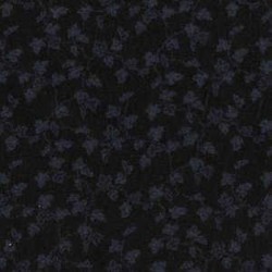 Moda Muslin Mates - LEAVES-BLACK ON BLACK
