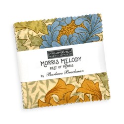 Morris Melody - Precut - Mini Charm Squares (2.5"x2.5")