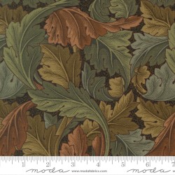 WM (MM) - Acanthus Mochi Linen (70/30) - EBONY